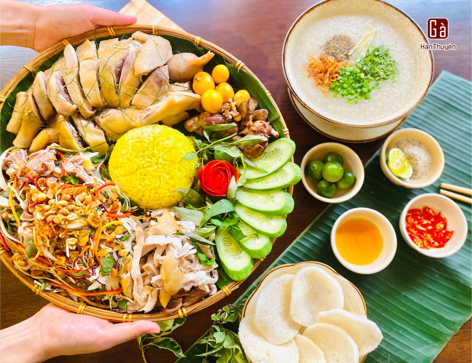 Mẹt Gà Luộc - Gà Hàn Thuyên